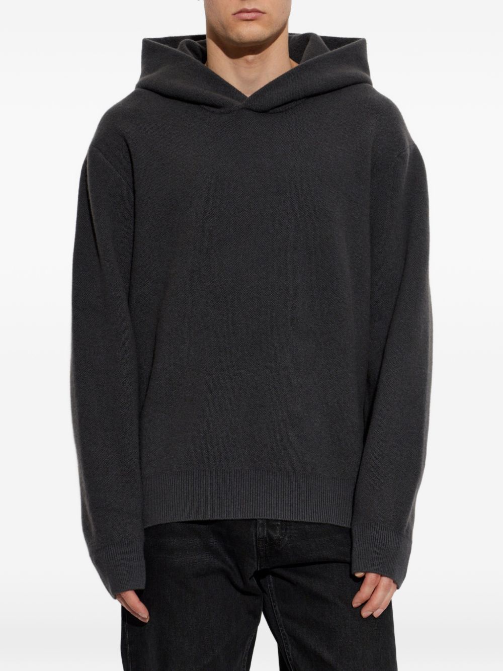 Lemaire Men Cashmere Hooded Sweater LEMAIRE