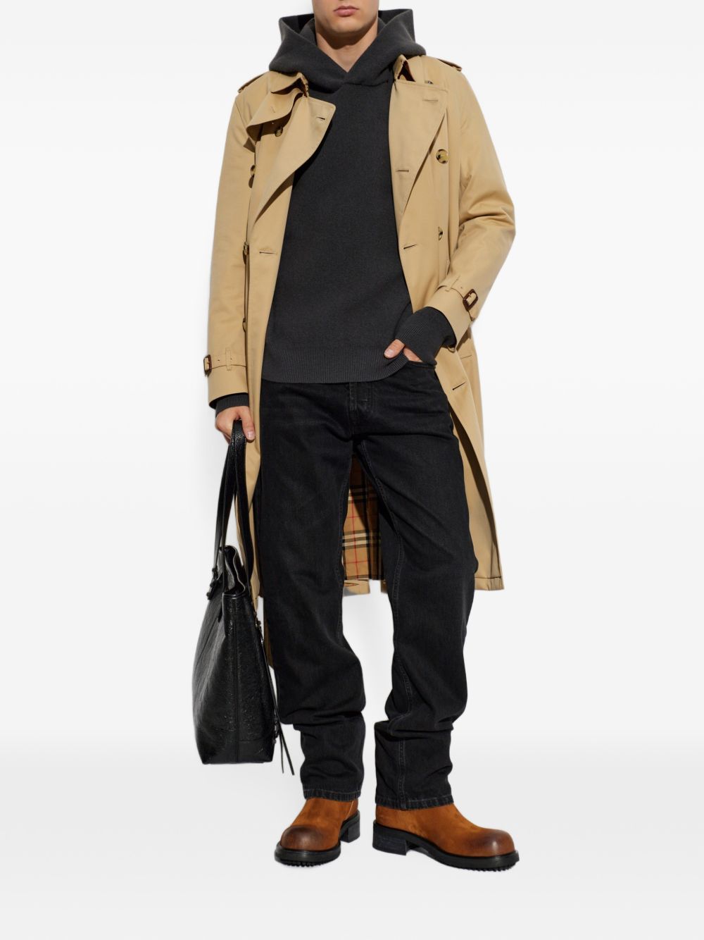 Lemaire Men Cashmere Hooded Sweater LEMAIRE