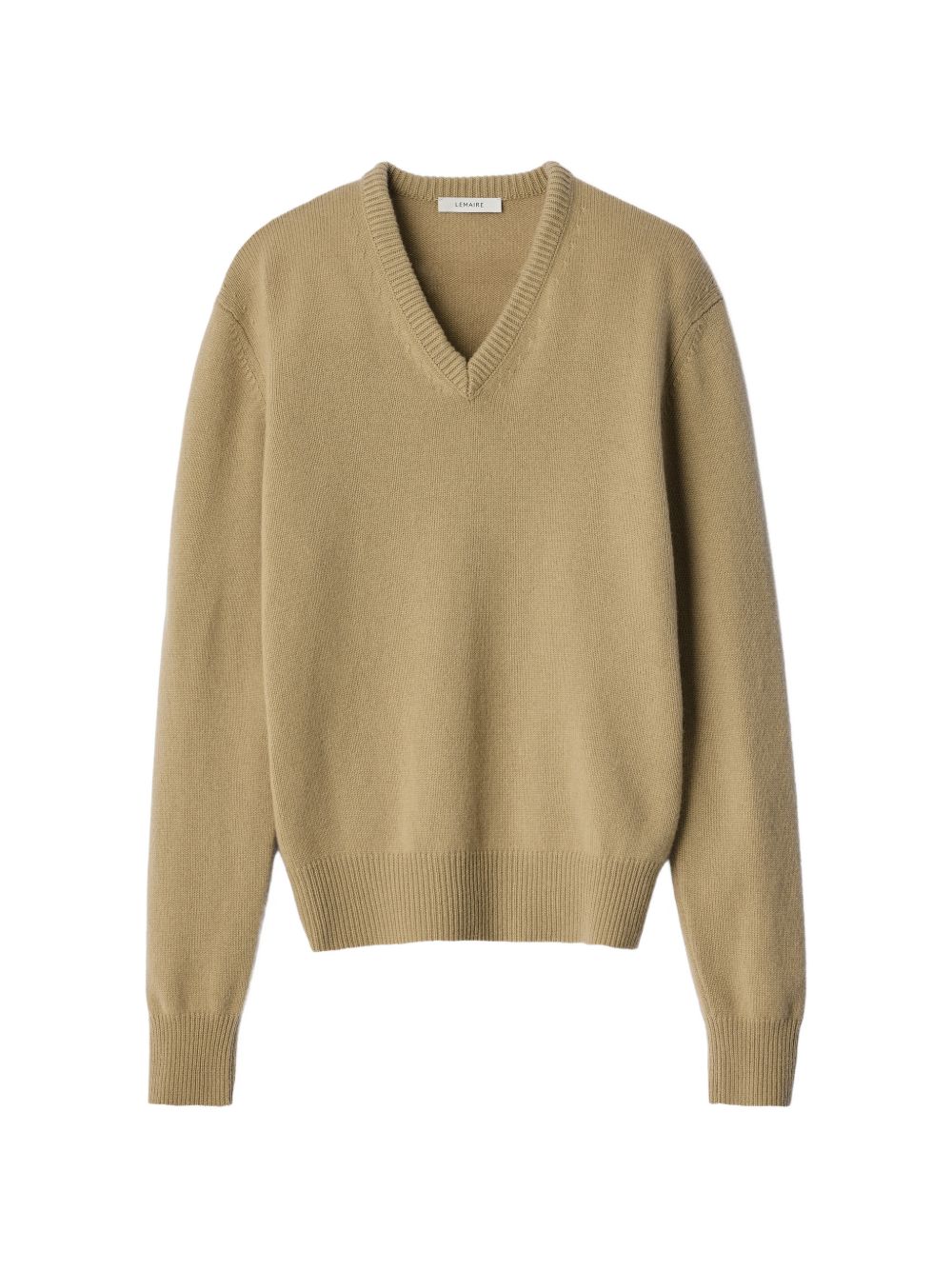 Lemaire Men Cashmere V-Necked Sweater LEMAIRE