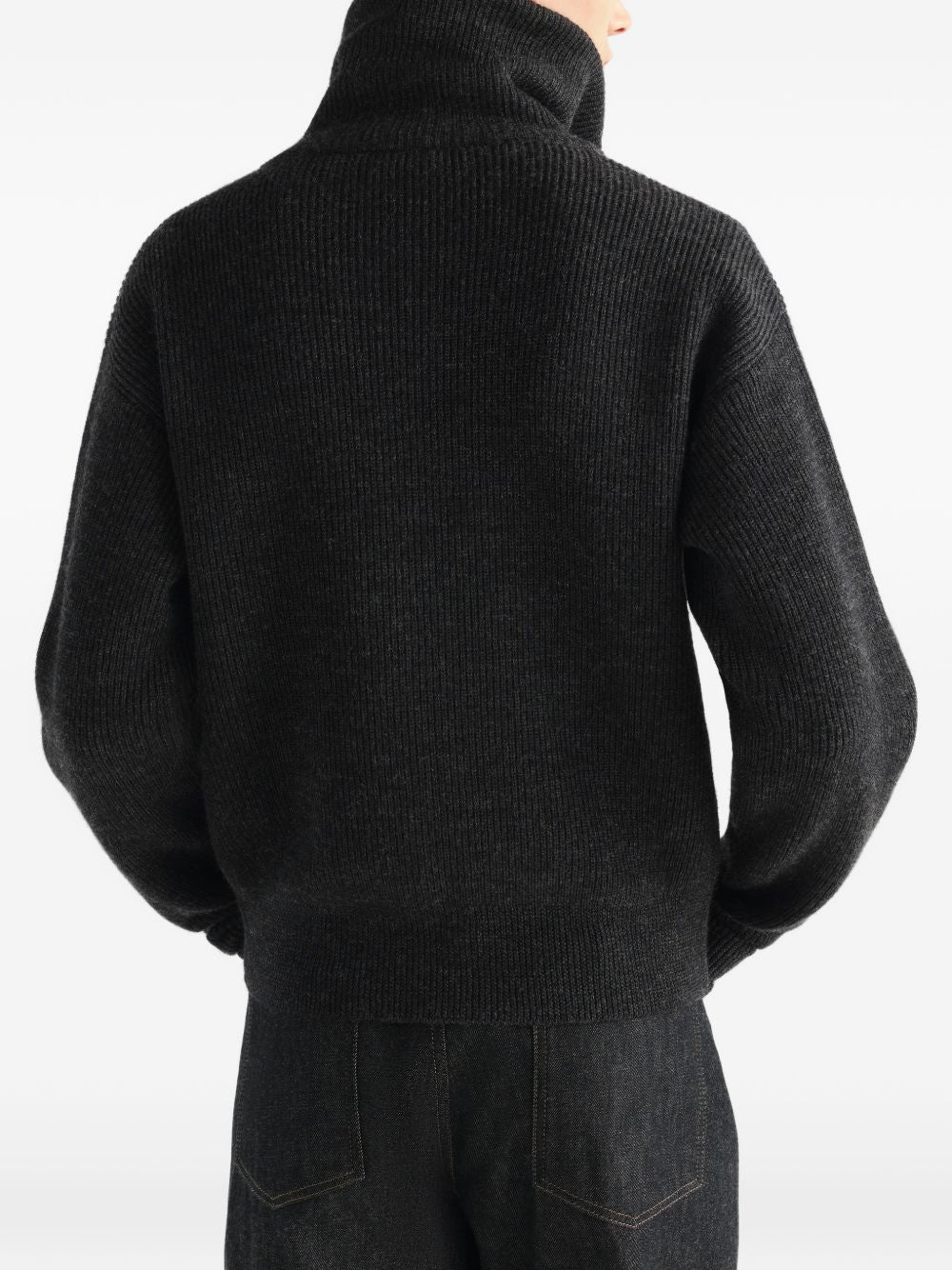 Lemaire Men Wool Zipped Cardigan LEMAIRE