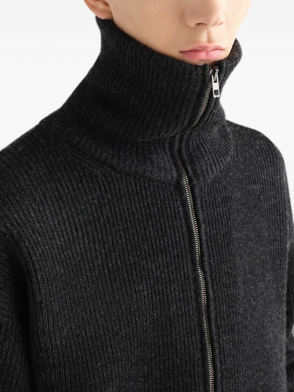 Lemaire Men Wool Zipped Cardigan LEMAIRE