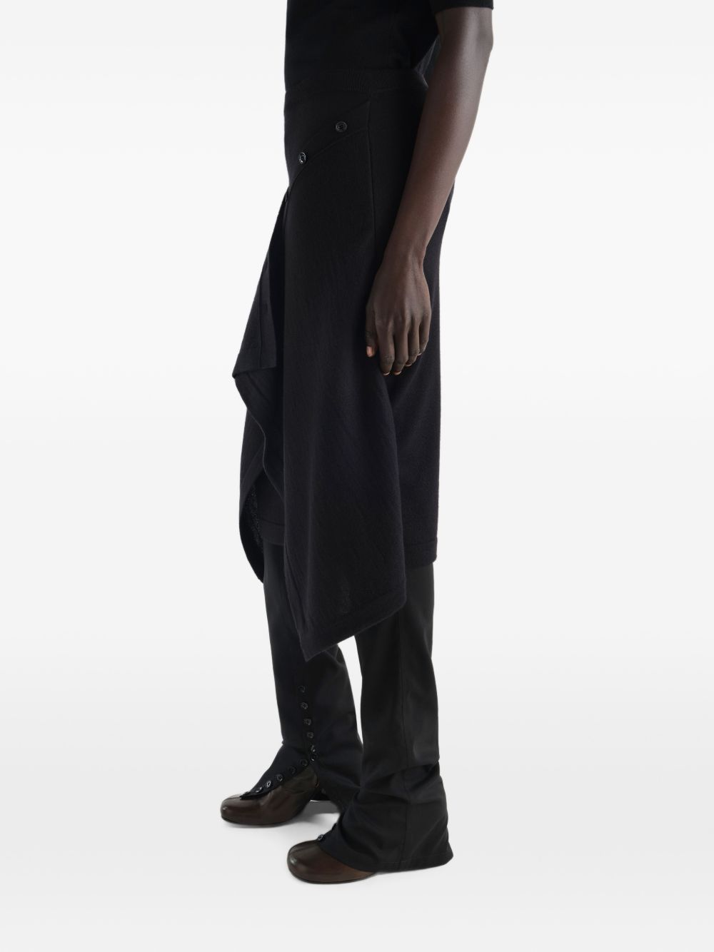Lemaire Women Wool Blend Midi Skirt LEMAIRE