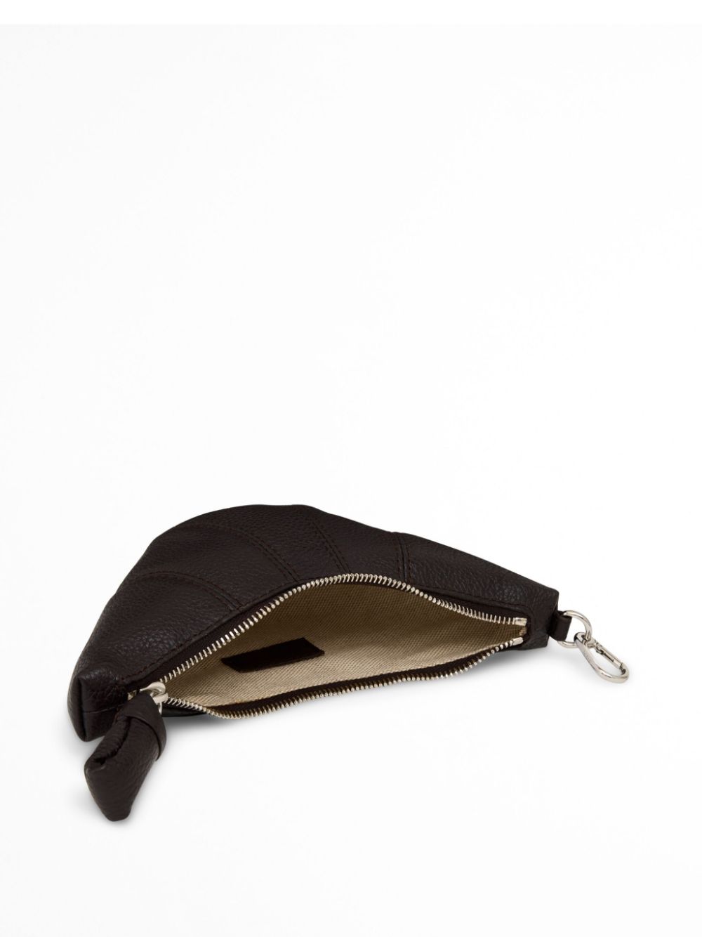 Lemaire Men Croissant Leather Coin Purse LEMAIRE