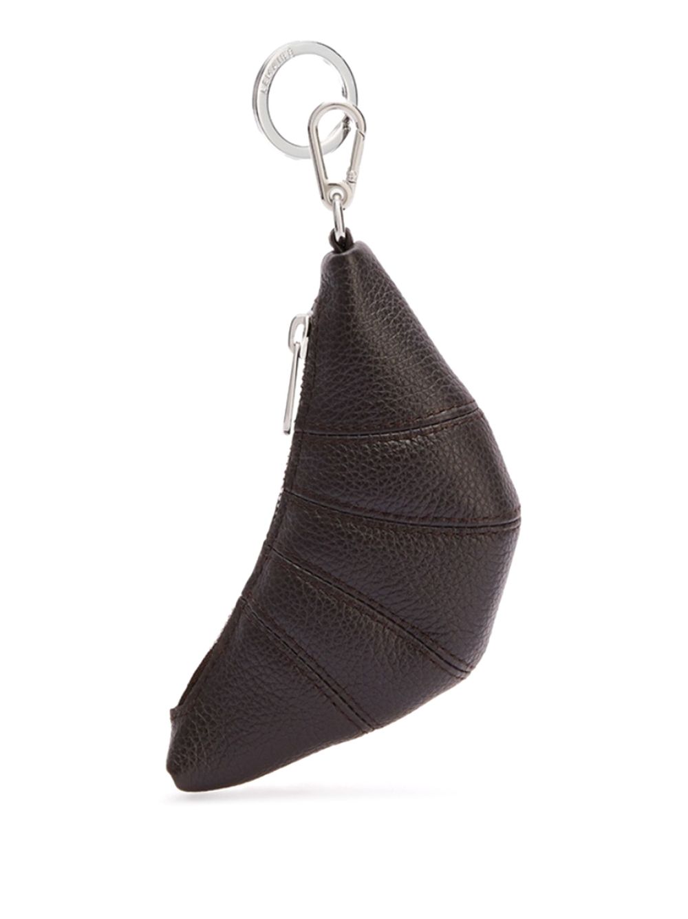 Lemaire Men Croissant Mini Leather Keyring