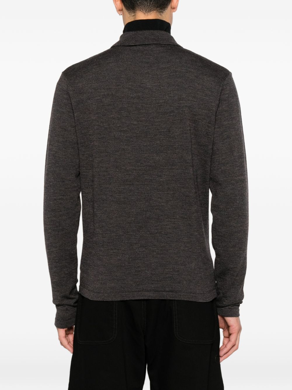Lemaire Men Wool Polo Shirt LEMAIRE