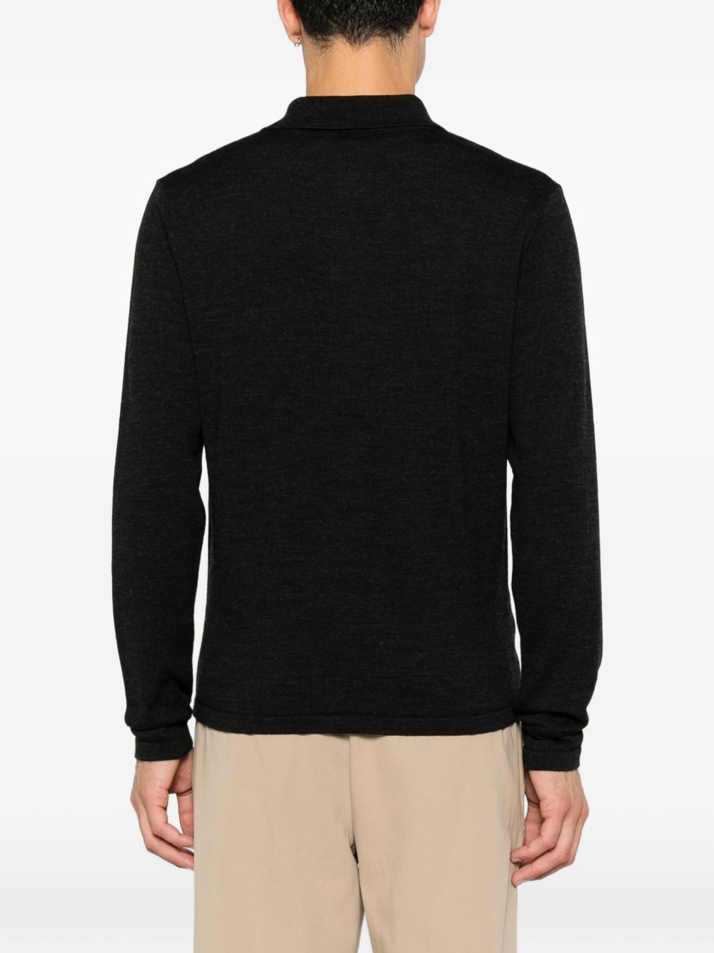 Lemaire Men Wool Polo Shirt LEMAIRE