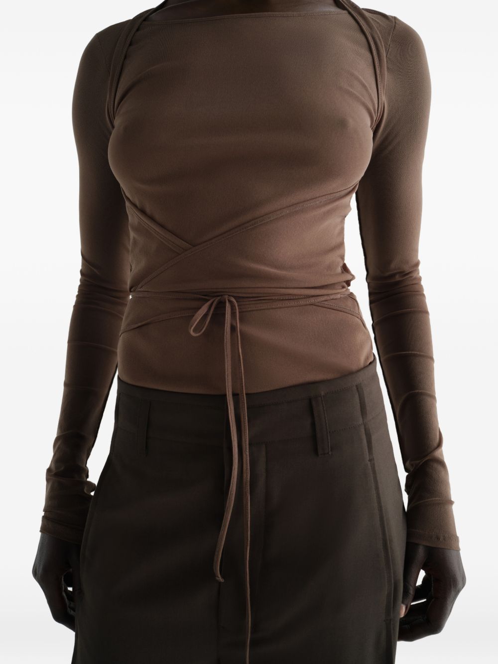 Lemaire Women Ballerina Knotted Top LEMAIRE