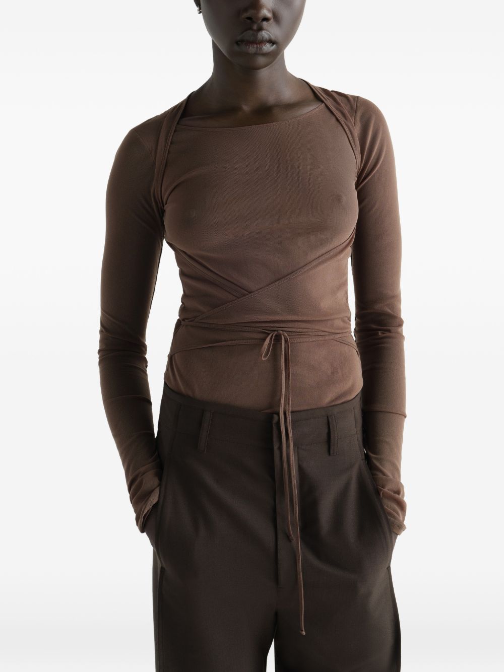 Lemaire Women Ballerina Knotted Top LEMAIRE