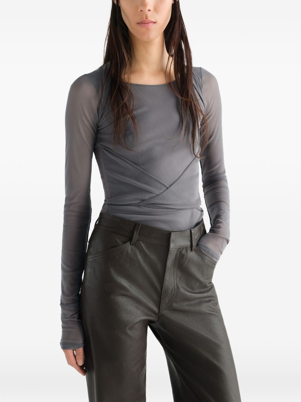 Lemaire Women Ballerina Knotted Top LEMAIRE