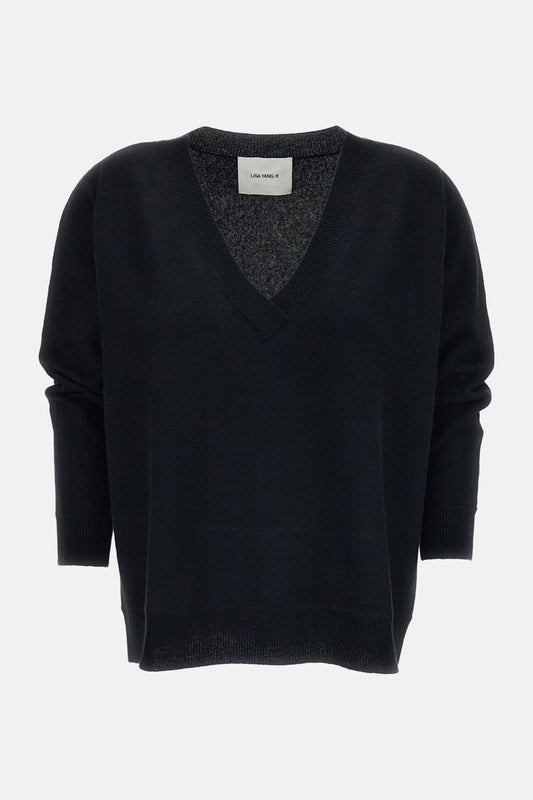 Lisa Yang Women Kenny V Neck Sweater