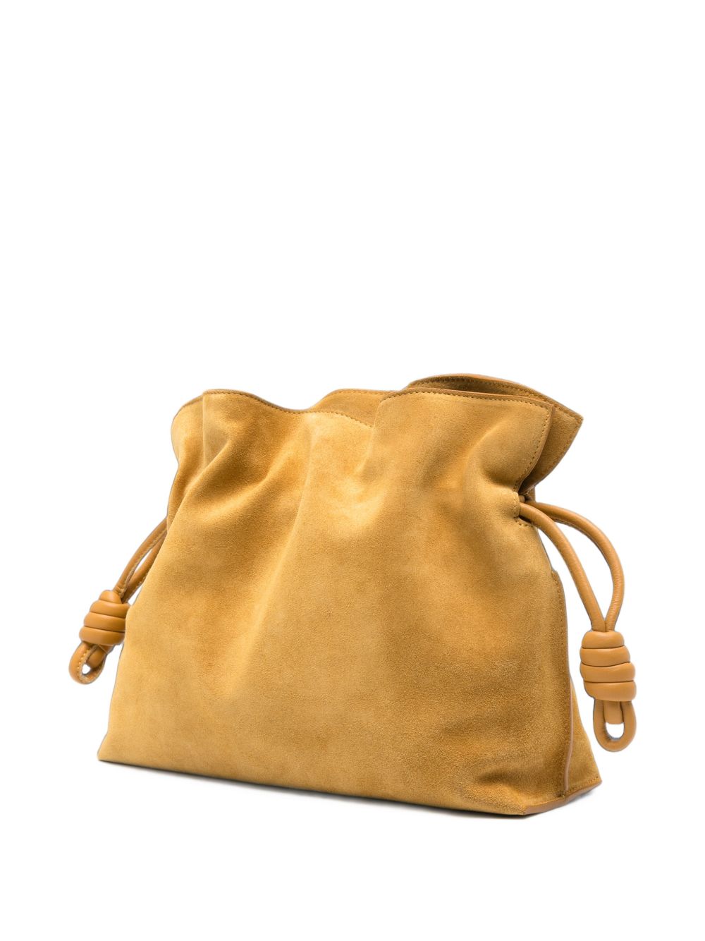 Loewe Women Flamenco Medium Nabuk Leather Clutch LOEWE