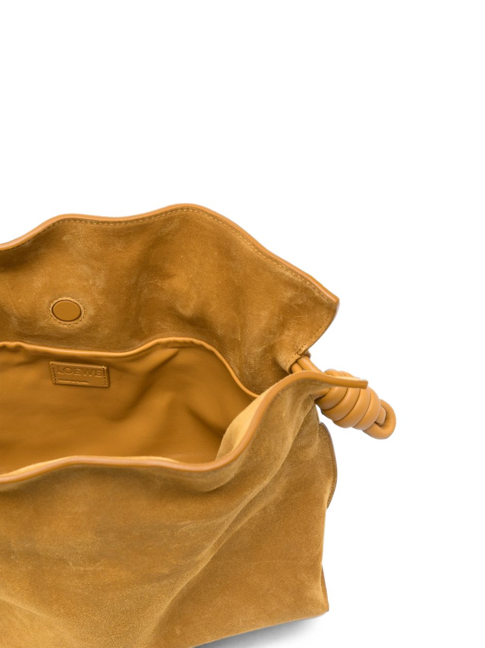 Loewe Women Flamenco Medium Nabuk Leather Clutch LOEWE