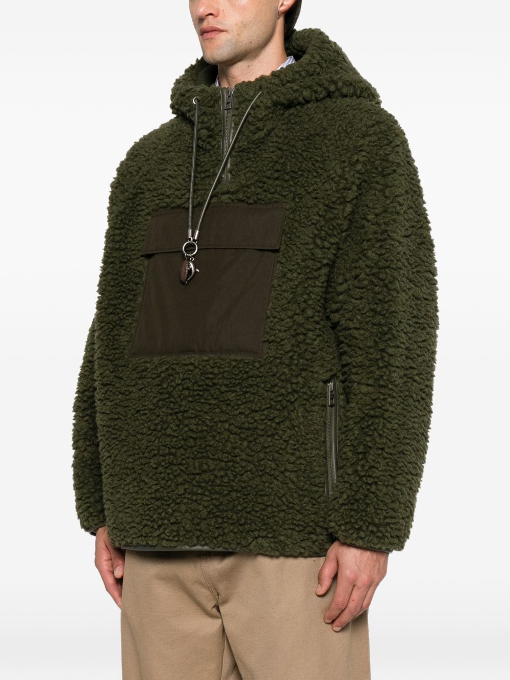 Loewe Men Wool Blend Blouson Jacket LOEWE