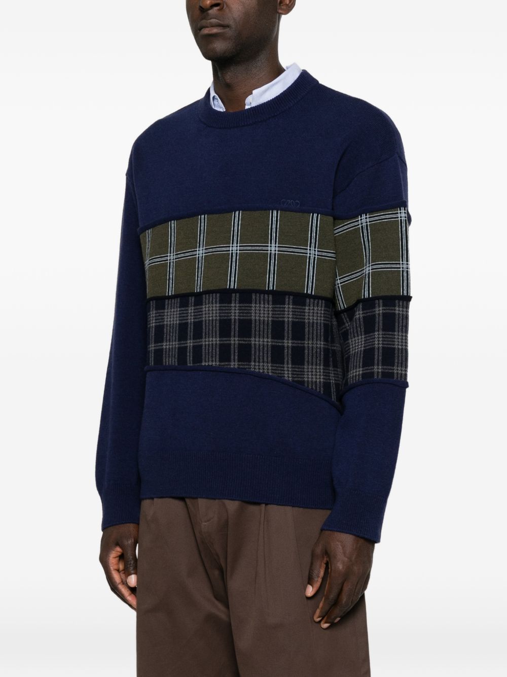 Loewe Men Wool Crewneck Sweater LOEWE