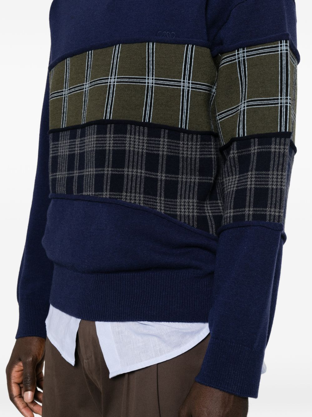 Loewe Men Wool Crewneck Sweater LOEWE