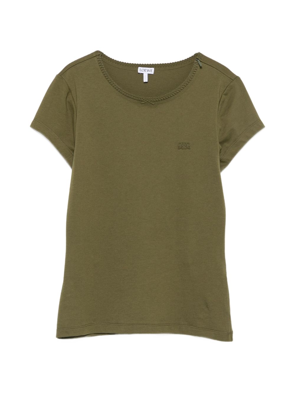 Loewe Women Logo Cotton T-Shirt LOEWE