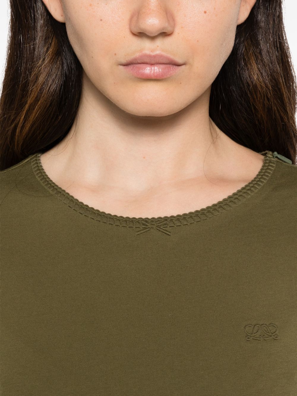 Loewe Women Logo Cotton T-Shirt LOEWE