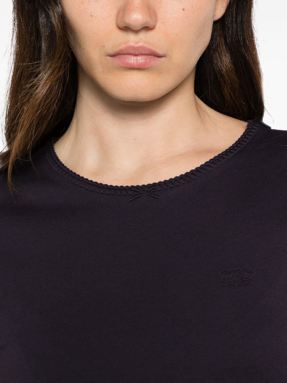 Loewe Women Logo Cotton T-Shirt LOEWE