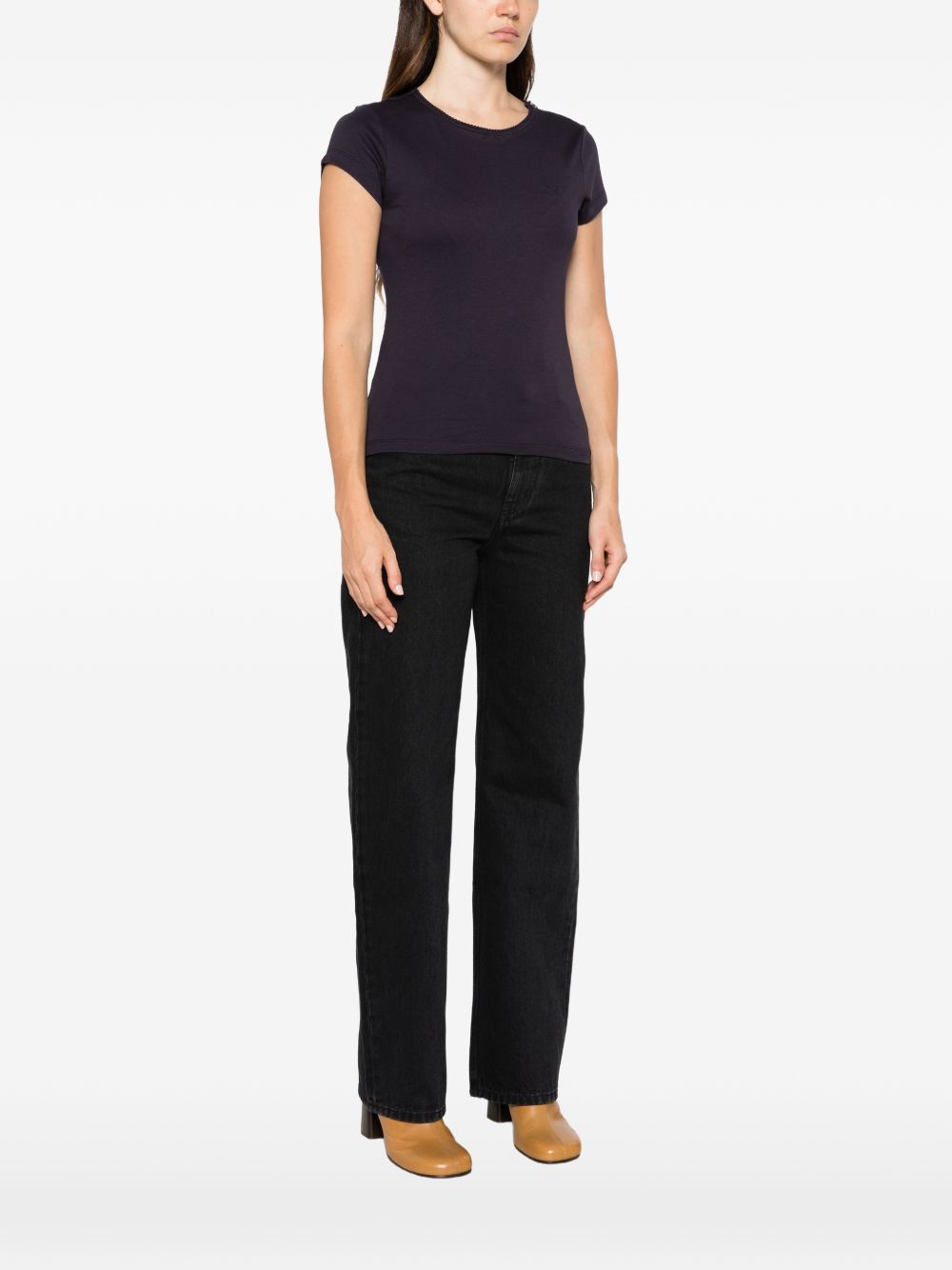 Loewe Women Logo Cotton T-Shirt LOEWE