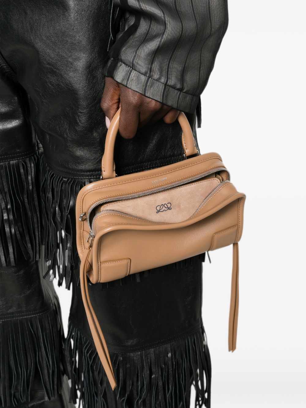 Loewe Women Amazona Mini Leather Handbag