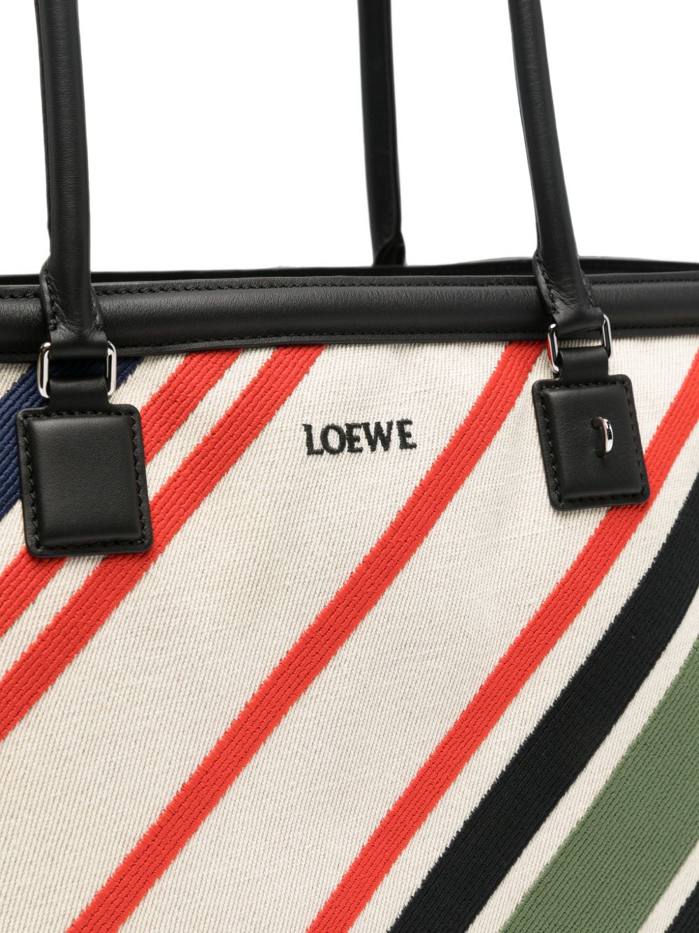 Loewe Women Verano Medium Canvas Tote LOEWE