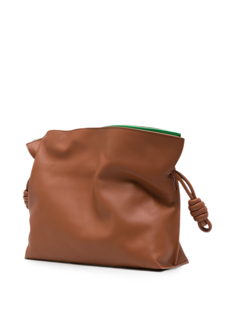 Loewe Women Flamenco Medium Leather Clutch LOEWE
