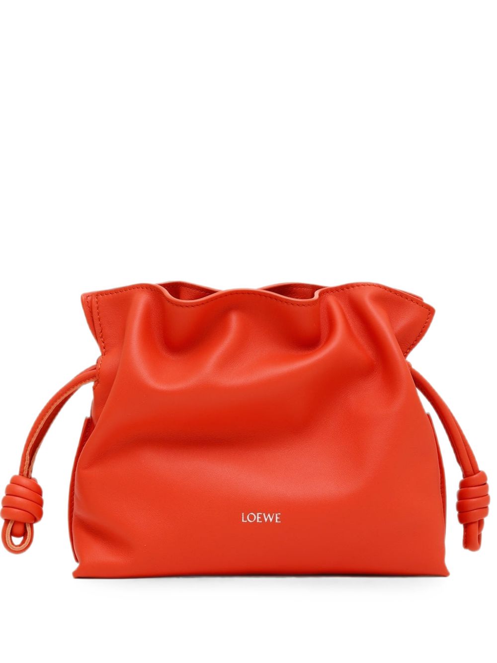 Loewe Women Flamenco Mini Leather Clutch LOEWE