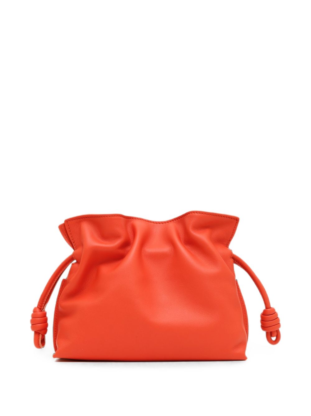 Loewe Women Flamenco Mini Leather Clutch LOEWE