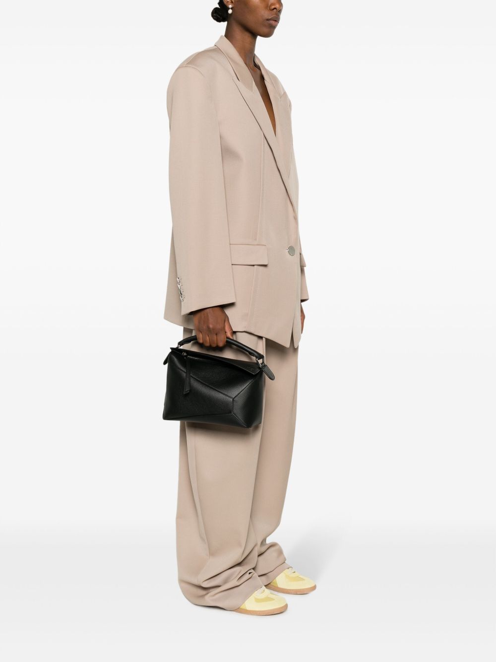 Loewe Women Puzzle Edge Small Leather Handbag LOEWE