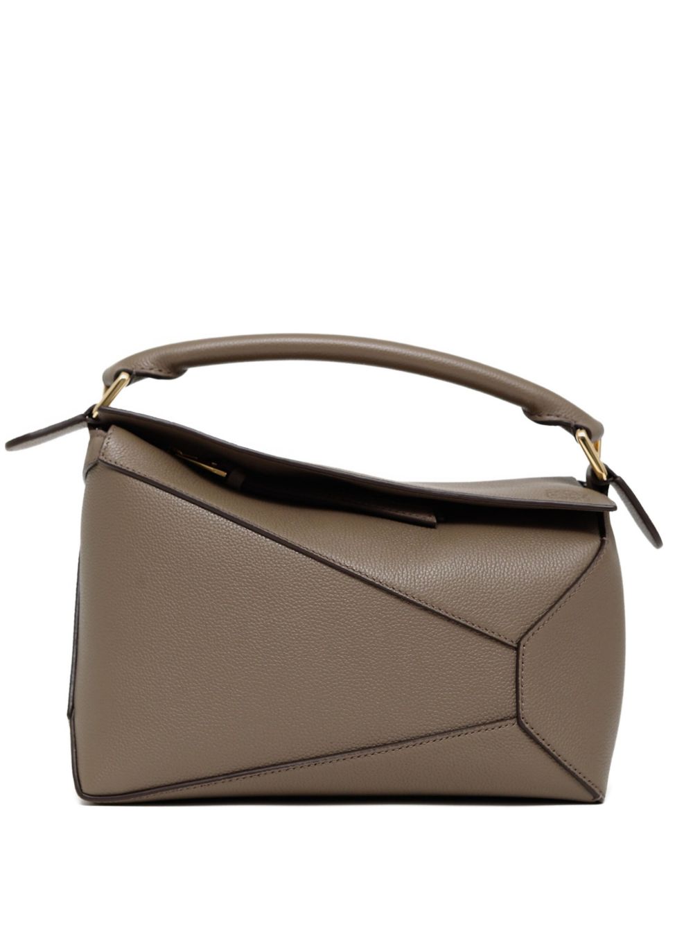 Loewe Women Puzzle Edge Small Leather Handbag