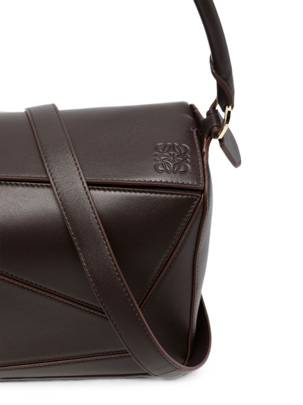 Loewe Women Puzzle Featherlight Medium Leather Handbag LOEWE