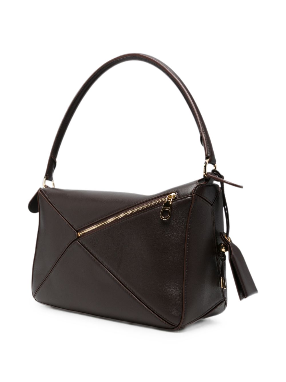 Loewe Women Puzzle Featherlight Medium Leather Handbag LOEWE