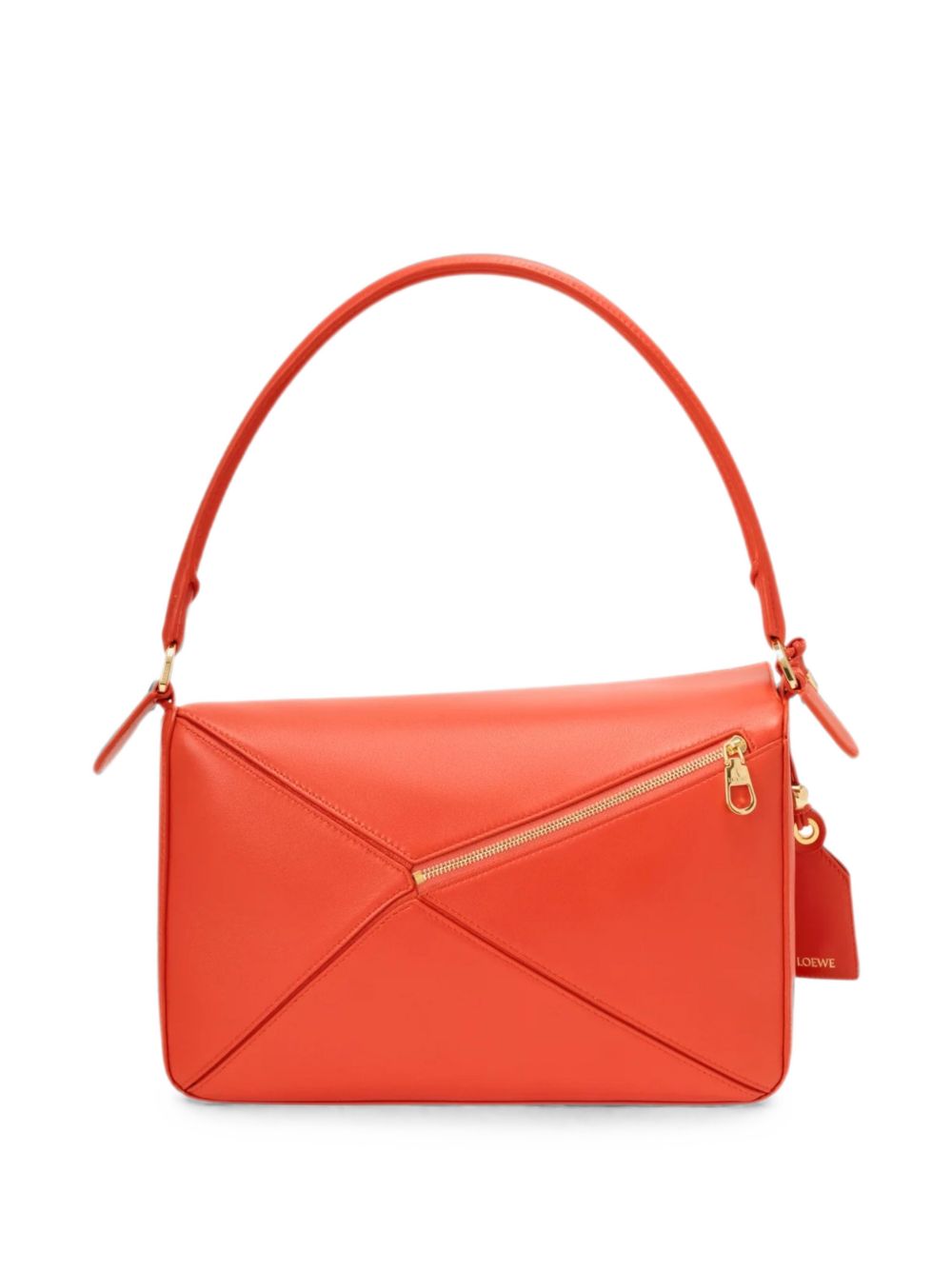 Loewe Women Puzzle Featherlight Medium Leather Handbag LOEWE
