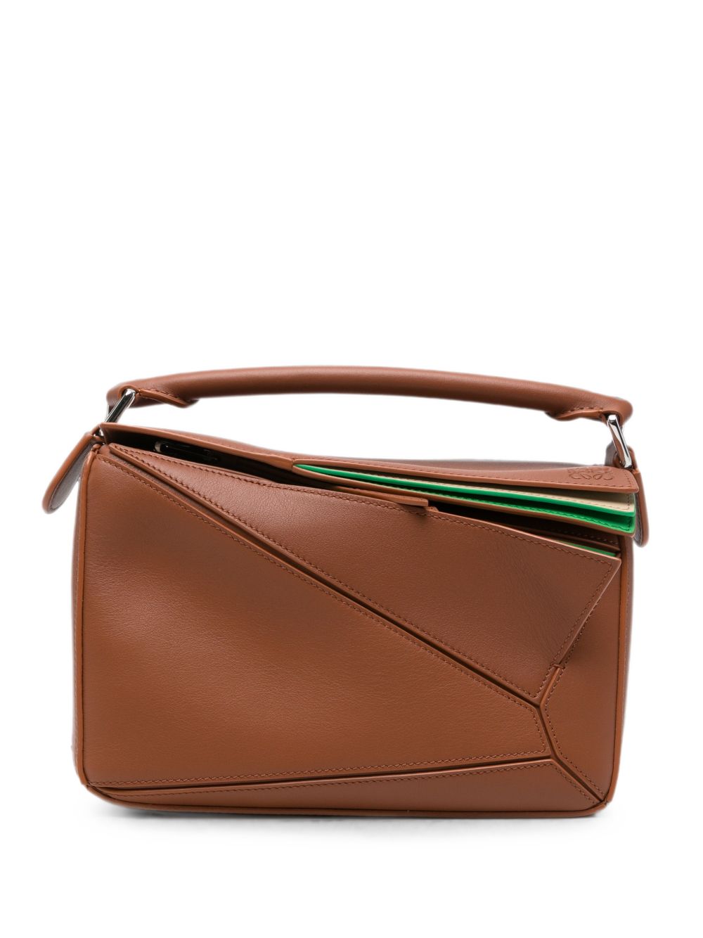 Loewe Women Puzzle Small Leather Handbag LOEWE