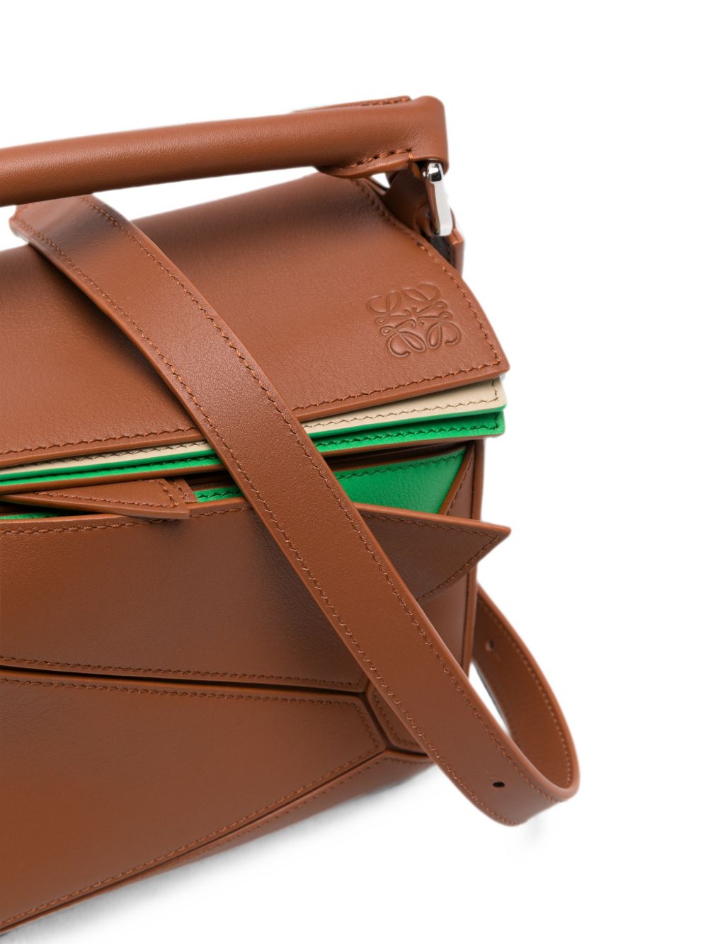 Loewe Women Puzzle Small Leather Handbag LOEWE
