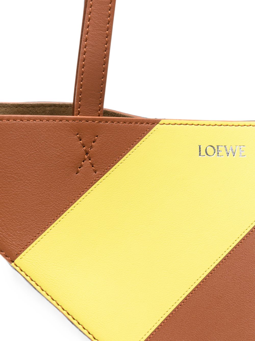 Loewe Women Puzzle Fold Graphic Medium Tote LOEWE