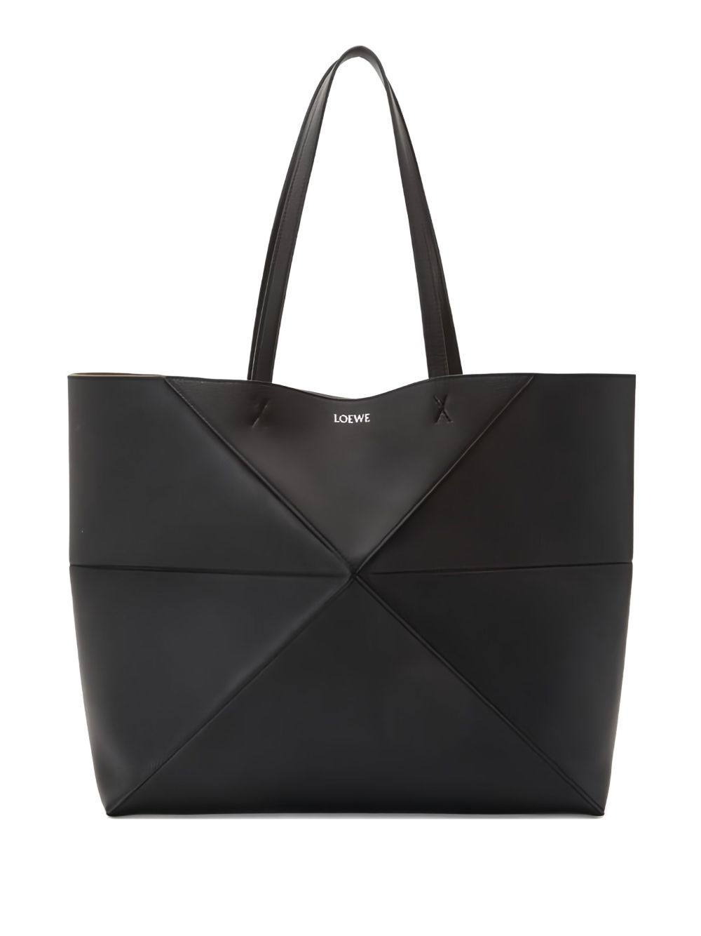Loewe Women Puzzle Fold Medium Leather Tote LOEWE