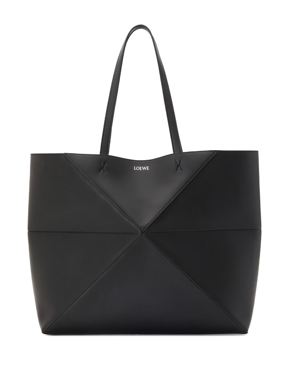 Loewe Women Puzzle Fold Large Leather Tote LOEWE
