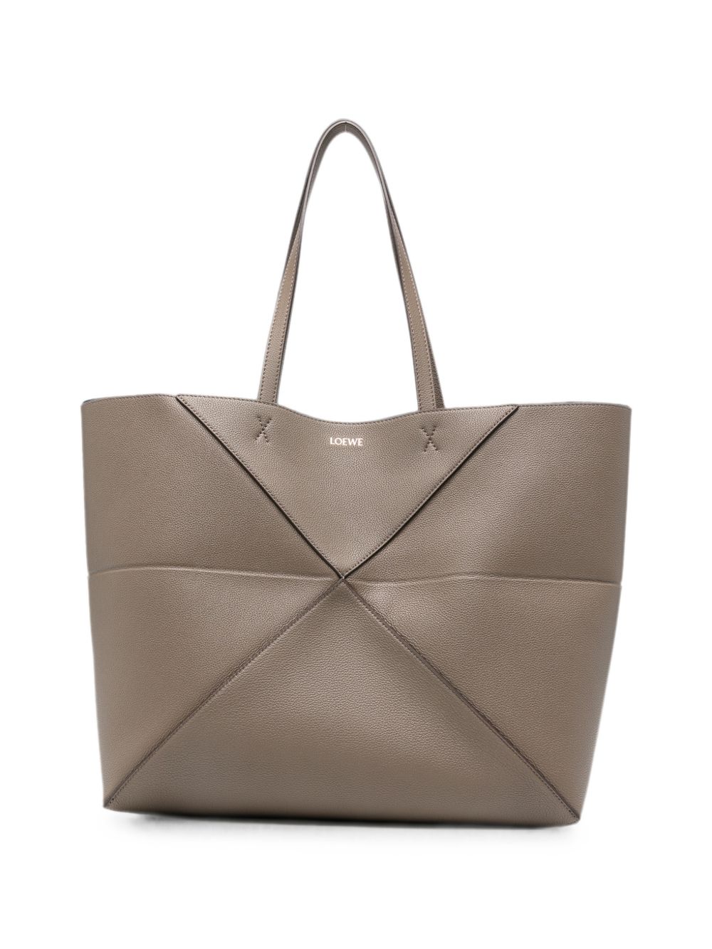Loewe Women Puzzle Fold Large Leather Tote LOEWE