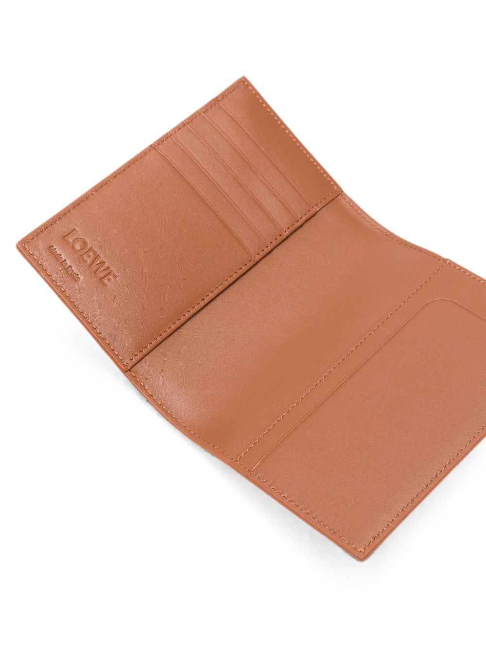 Loewe Women Anagram Leather Passport Case LOEWE