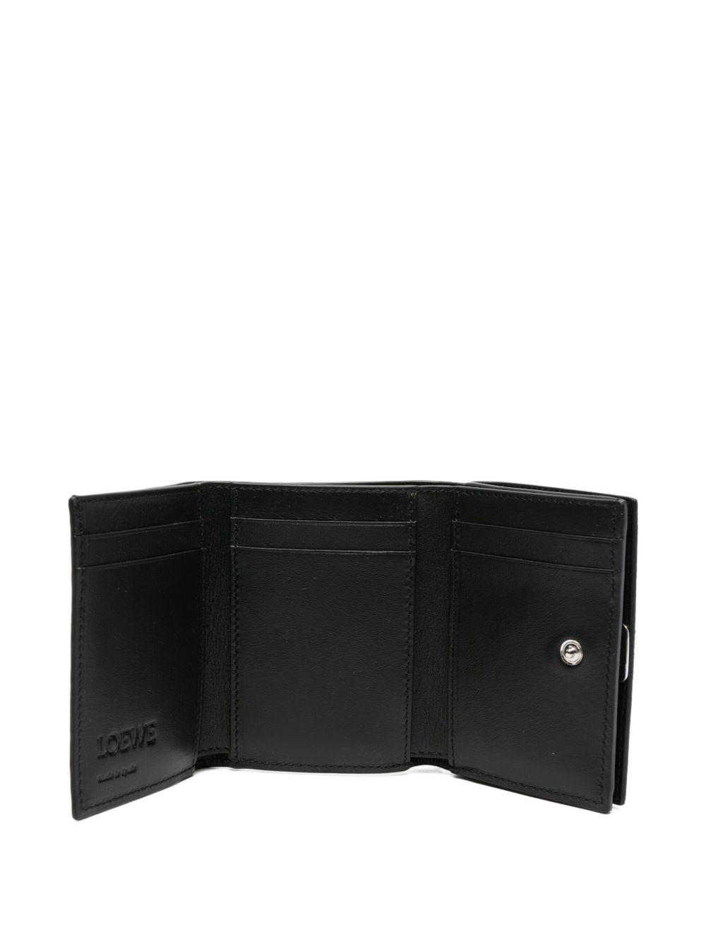 Loewe Women Anagram Leather Trifold Wallet LOEWE