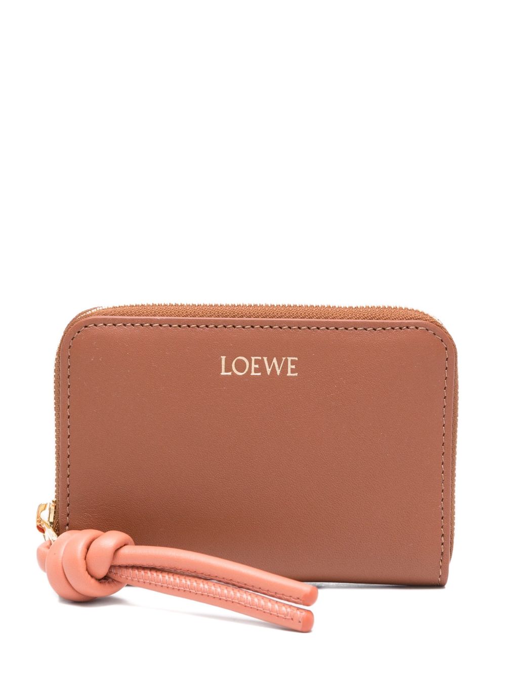 Loewe Women Knot Leather Coin Purse LOEWE