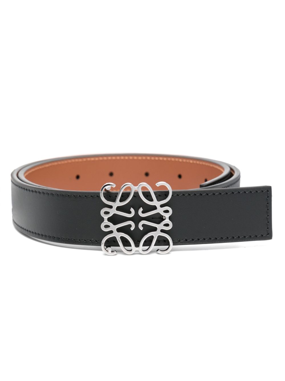 Loewe Women Anagram Leather Belt LOEWE