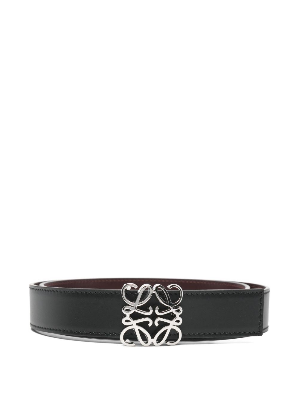 Loewe Women Anagram Leather Belt LOEWE