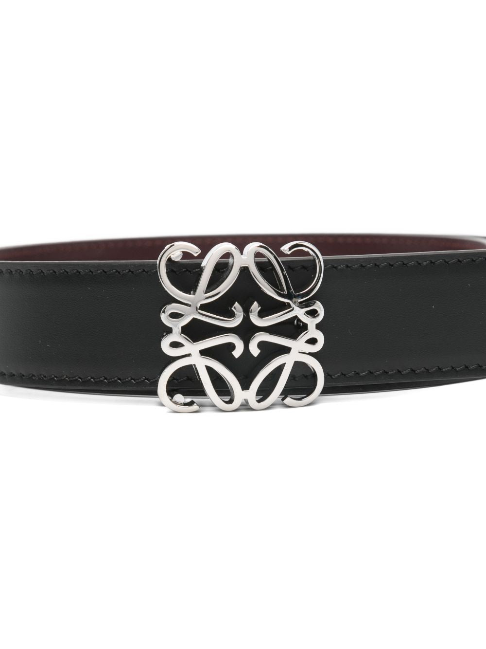 Loewe Women Anagram Leather Belt LOEWE