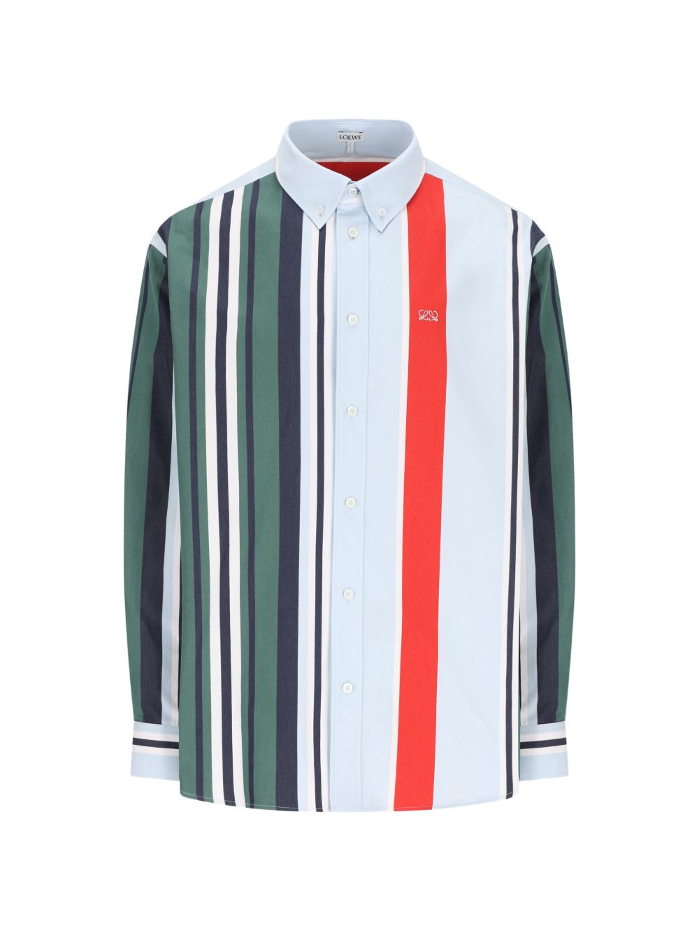 Loewe Men Anagram Striped Shirt LOEWE