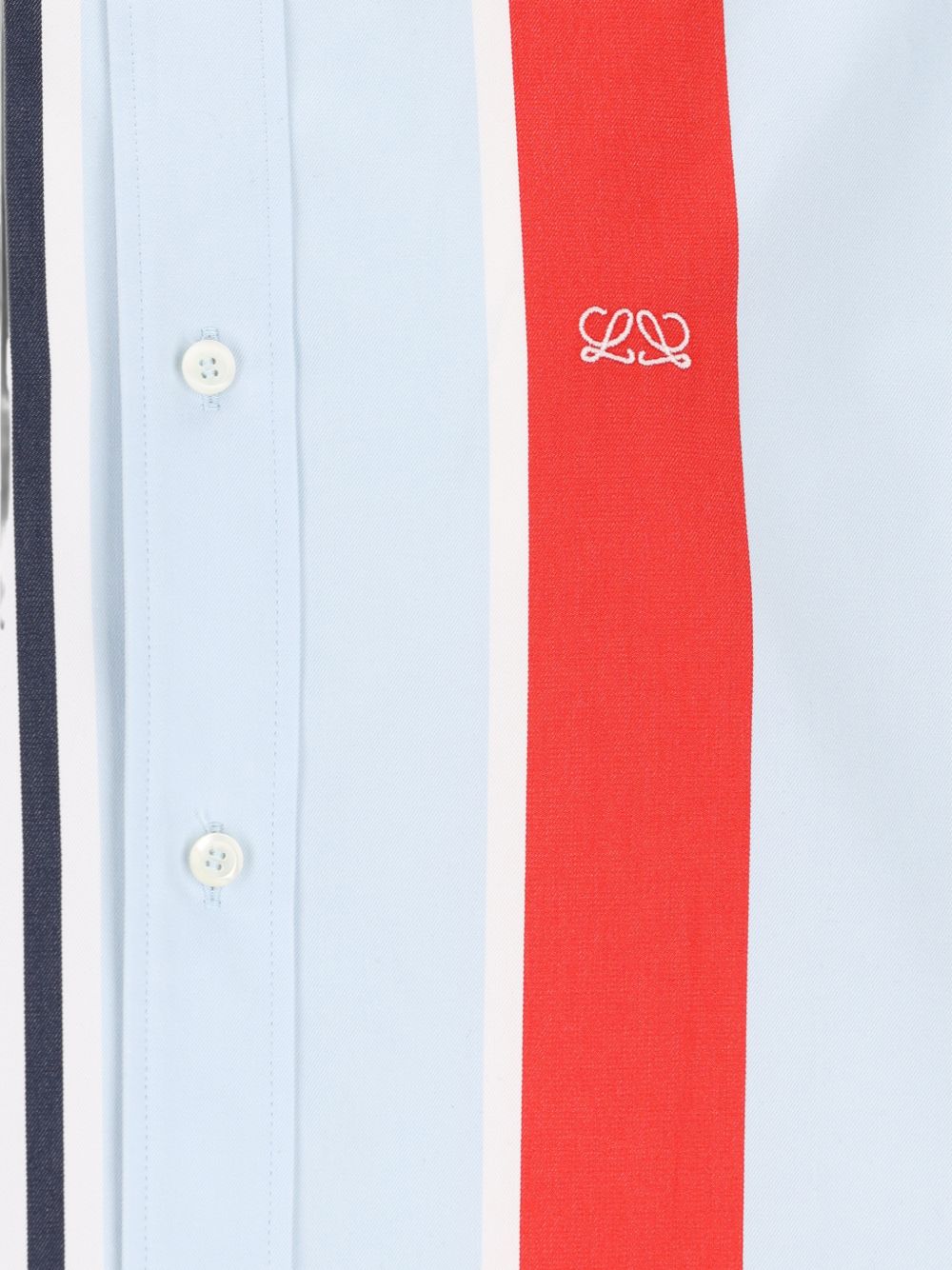 Loewe Men Anagram Striped Shirt LOEWE