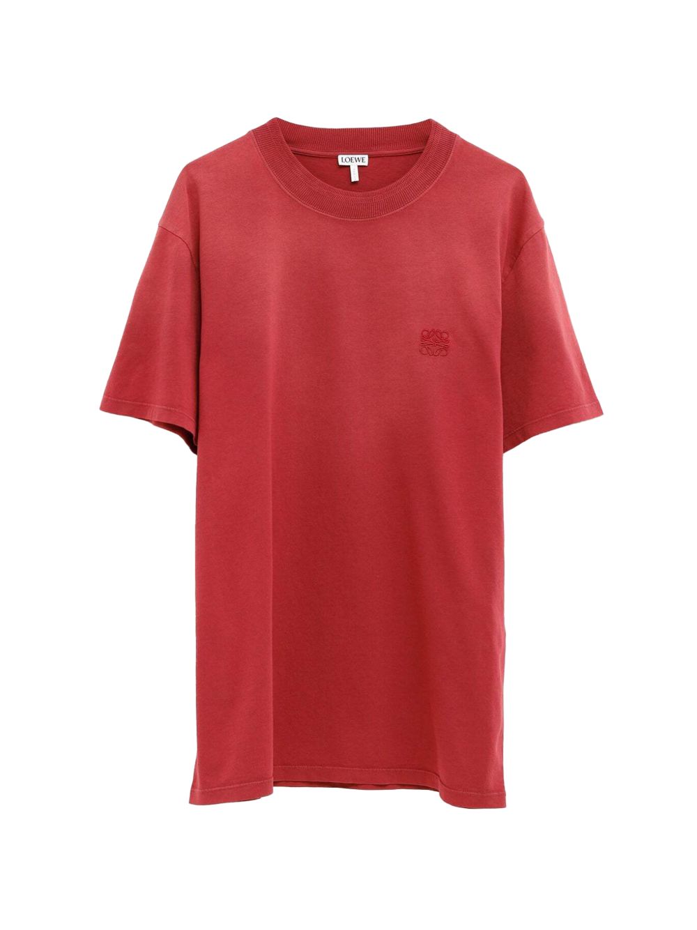 Loewe Men Anagram Cotton T-Shirt