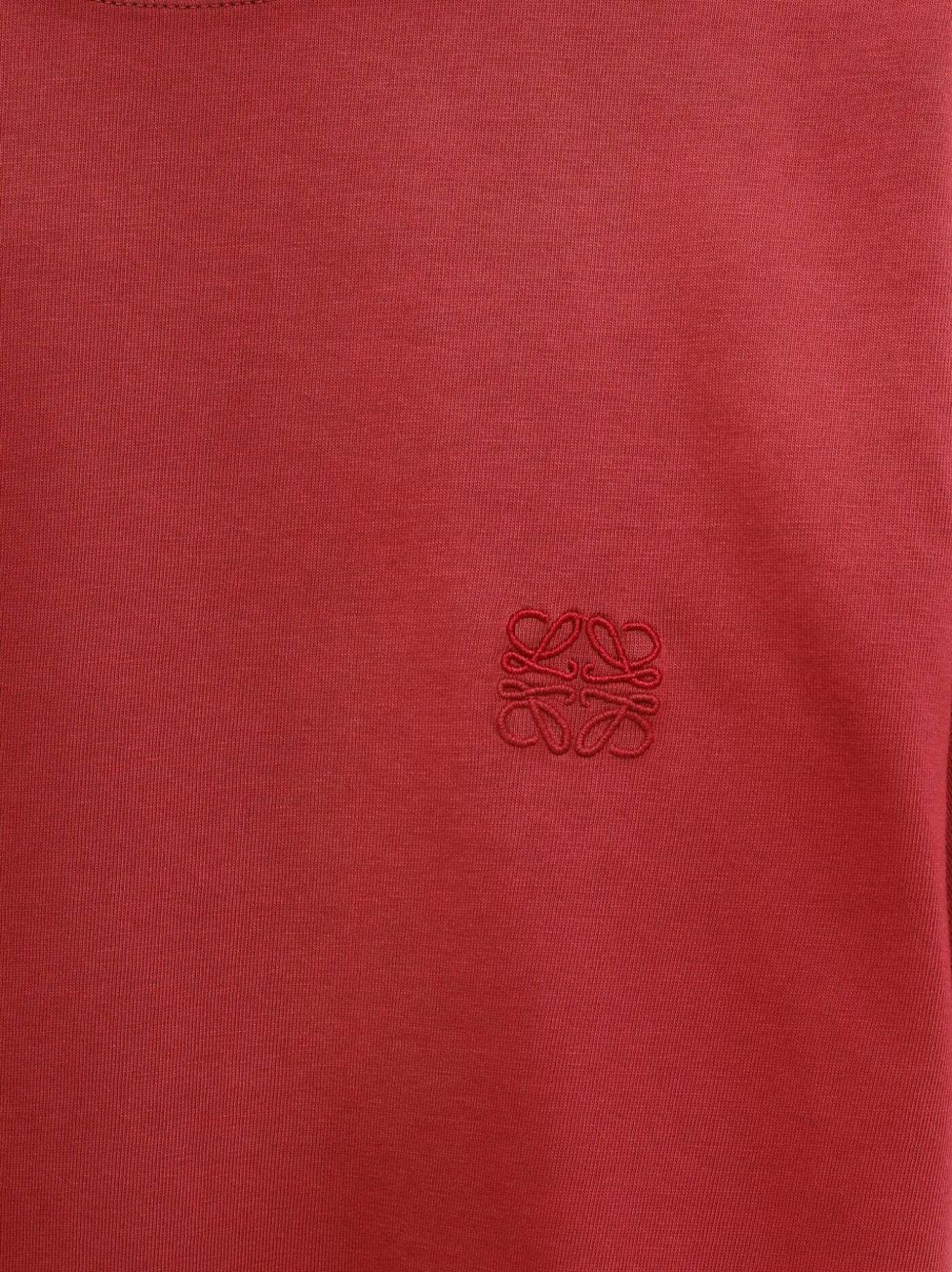 Loewe Men Anagram Cotton T-Shirt