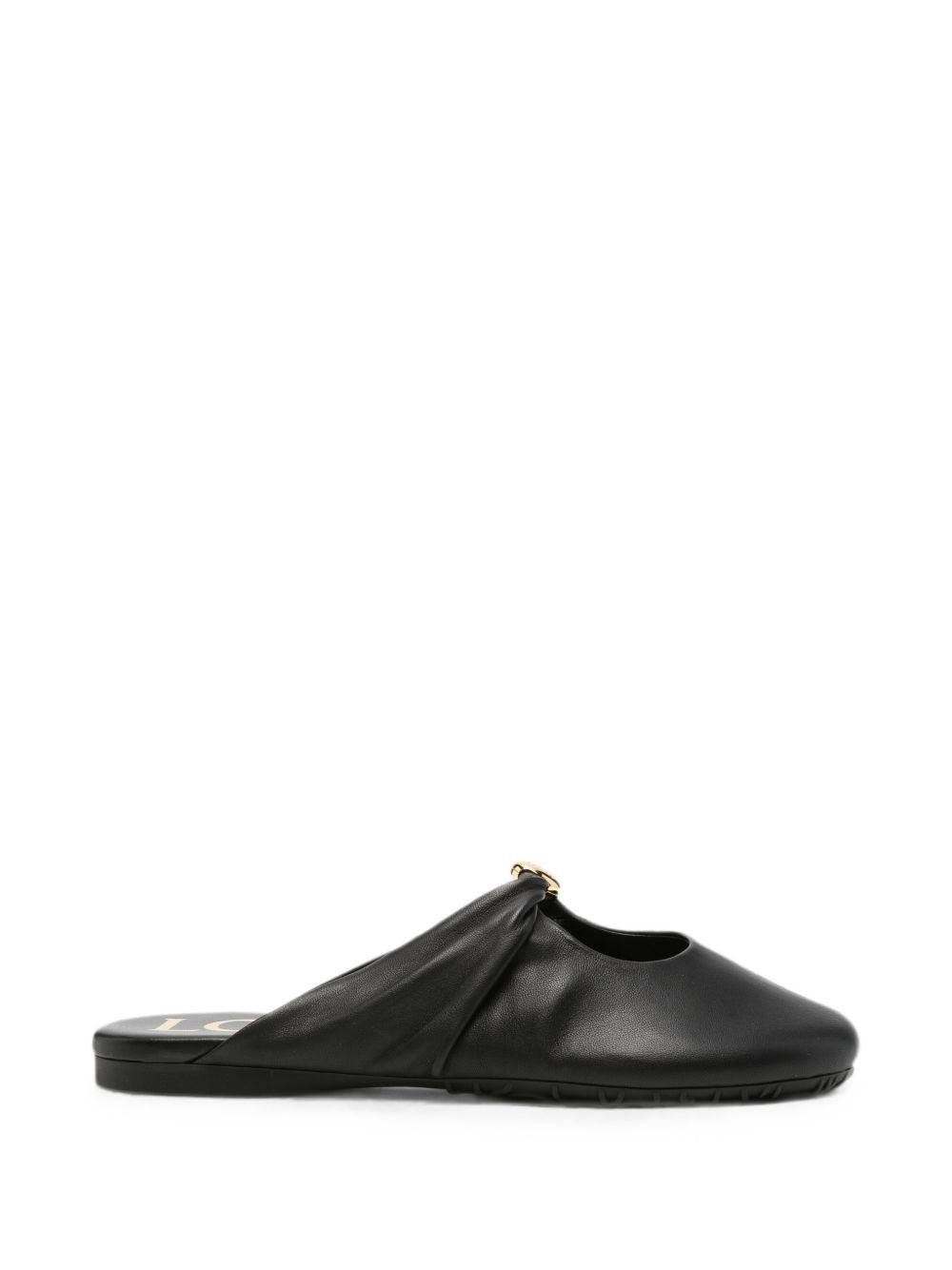Loewe Women Pebble Soft Leather Slippers LOEWE